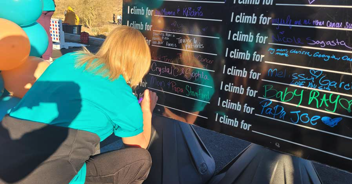 hike signup board